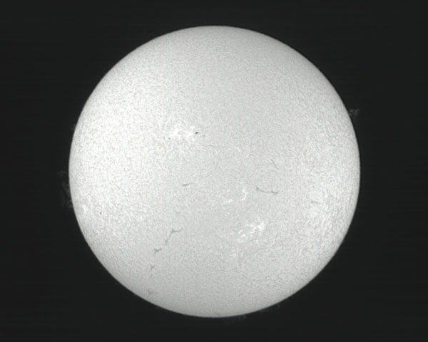 2013(平成25年)7月20日の太陽:Hα波画像