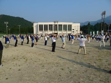 同時開催：ラジオ体操会