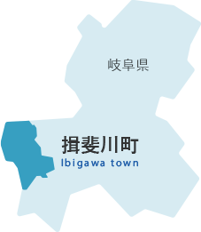 地図 岐阜県揖斐川町
