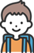小・中学生のアイコン
