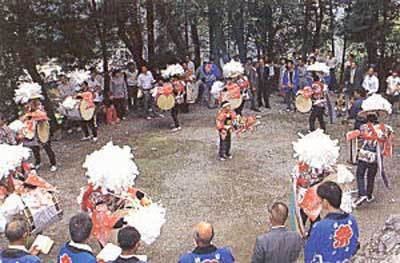 春日　下ヶ流太鼓踊り