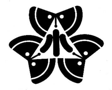 さんさん堂・体育館・教室を頂点とする三角形の画像