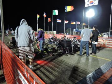 セントジョージマラソン　スタート会場の様子