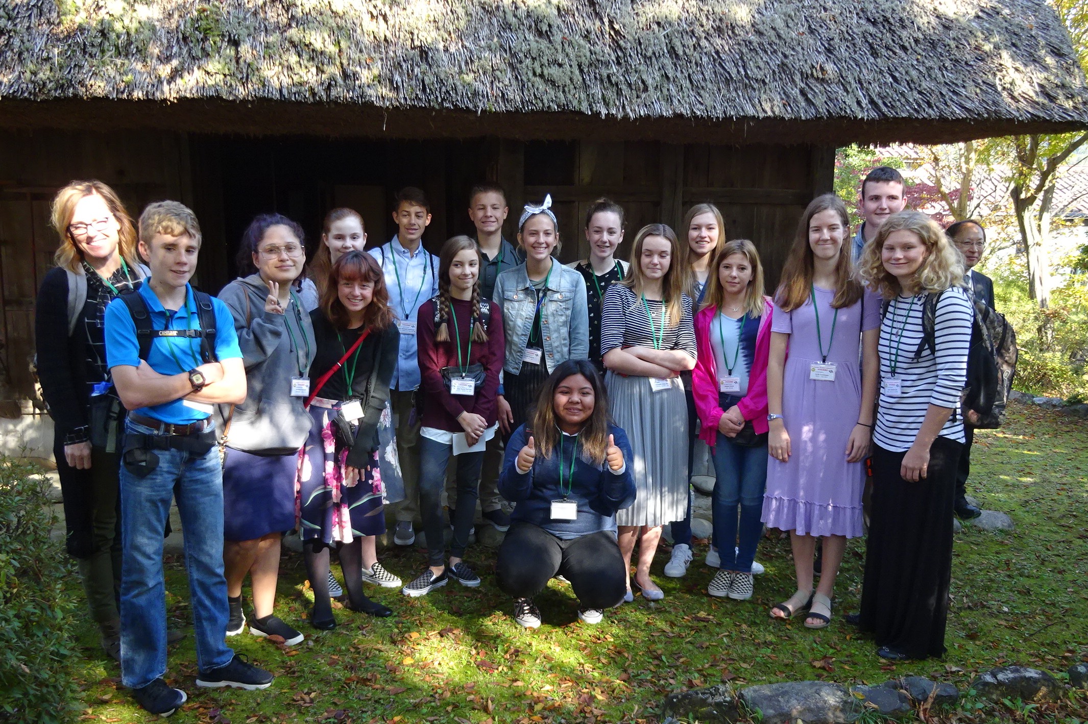 町内観光の様子（中学生派遣団）の画像