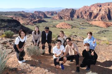 【市内観光】ディクシーロック見学の様子の画像