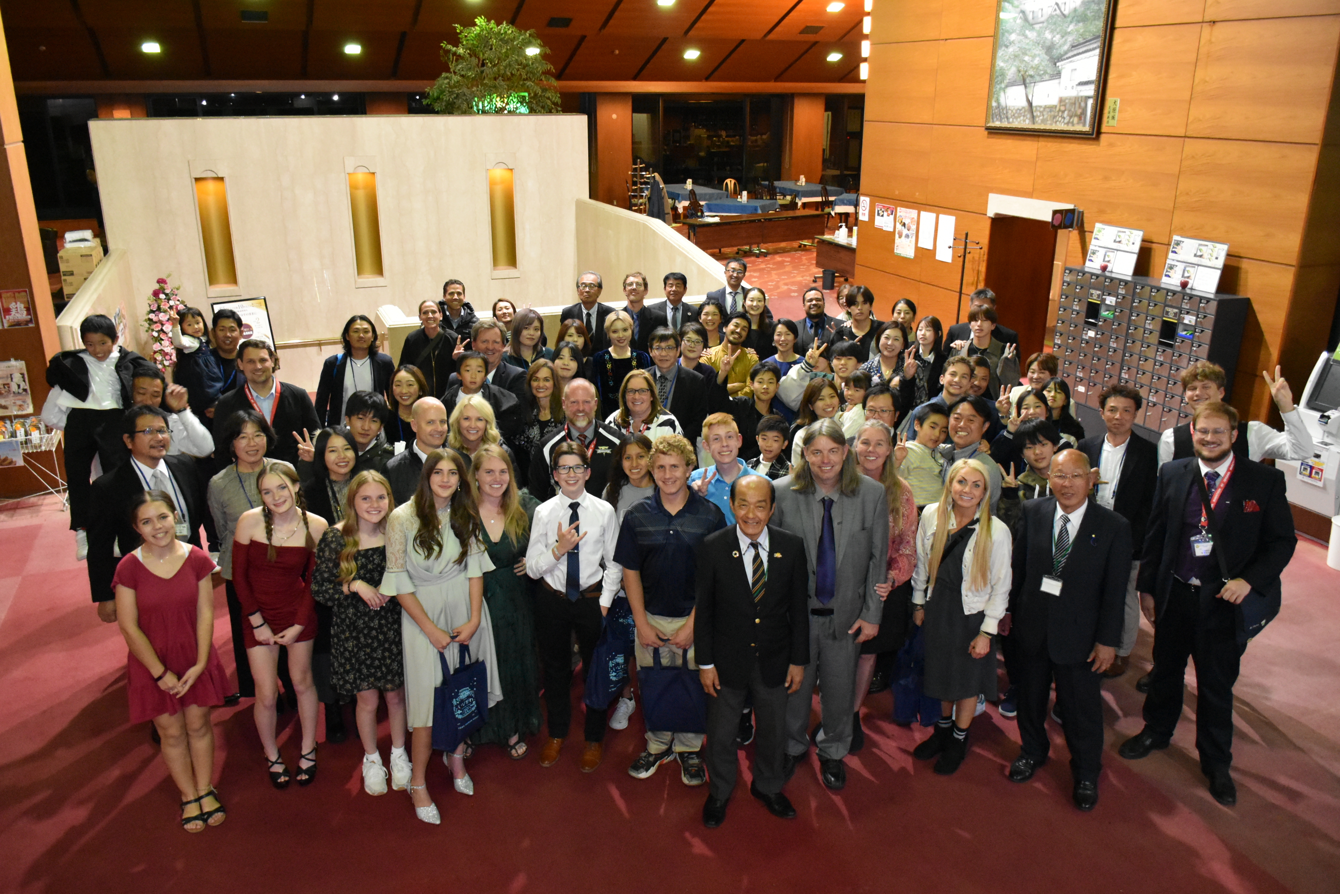 さよならパーティーの様子（集合写真）