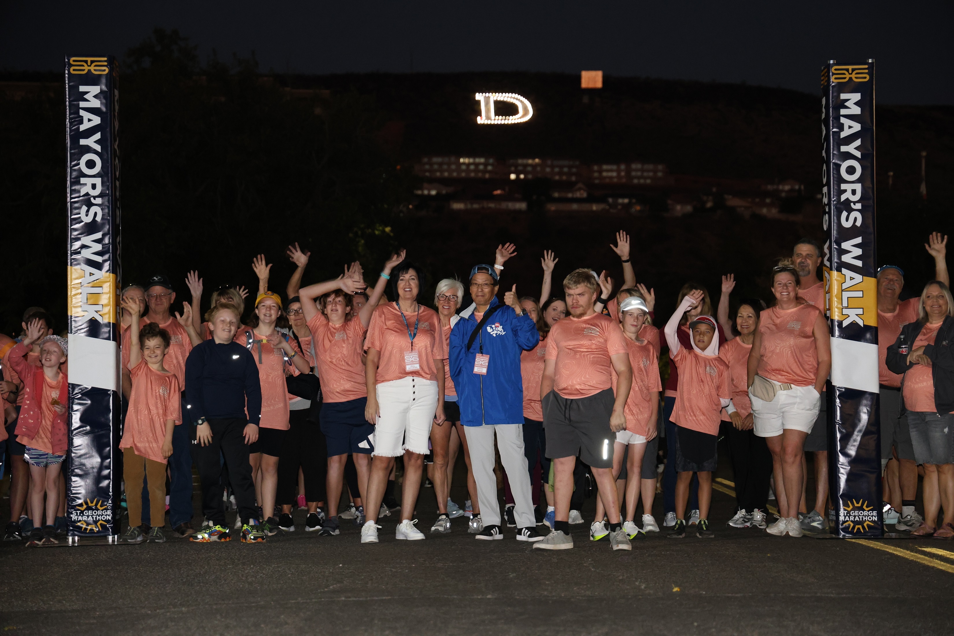 メイヤーズウォークスタート前の様子の画像