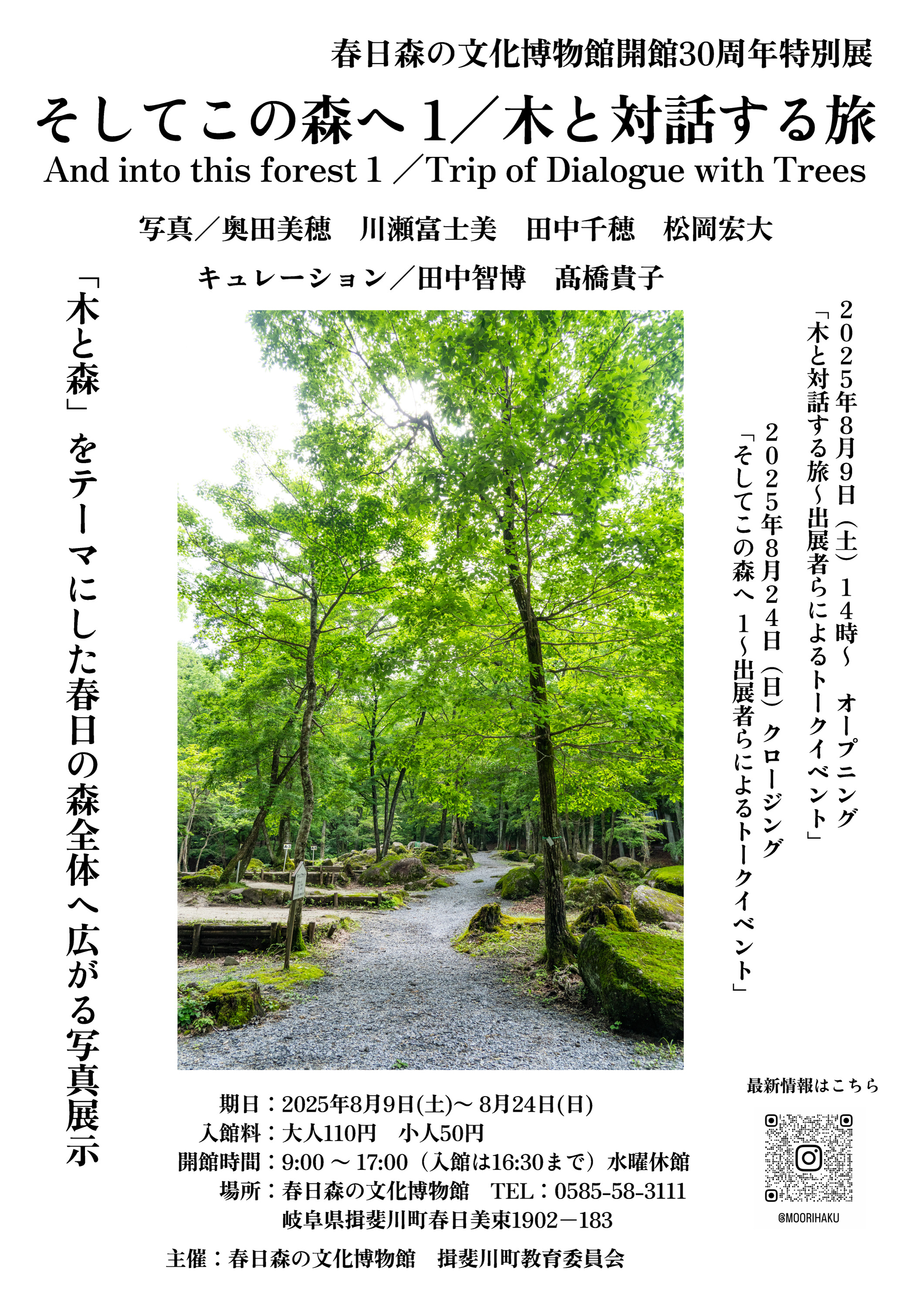 そしてこの森へ1/木と対話する旅の画像