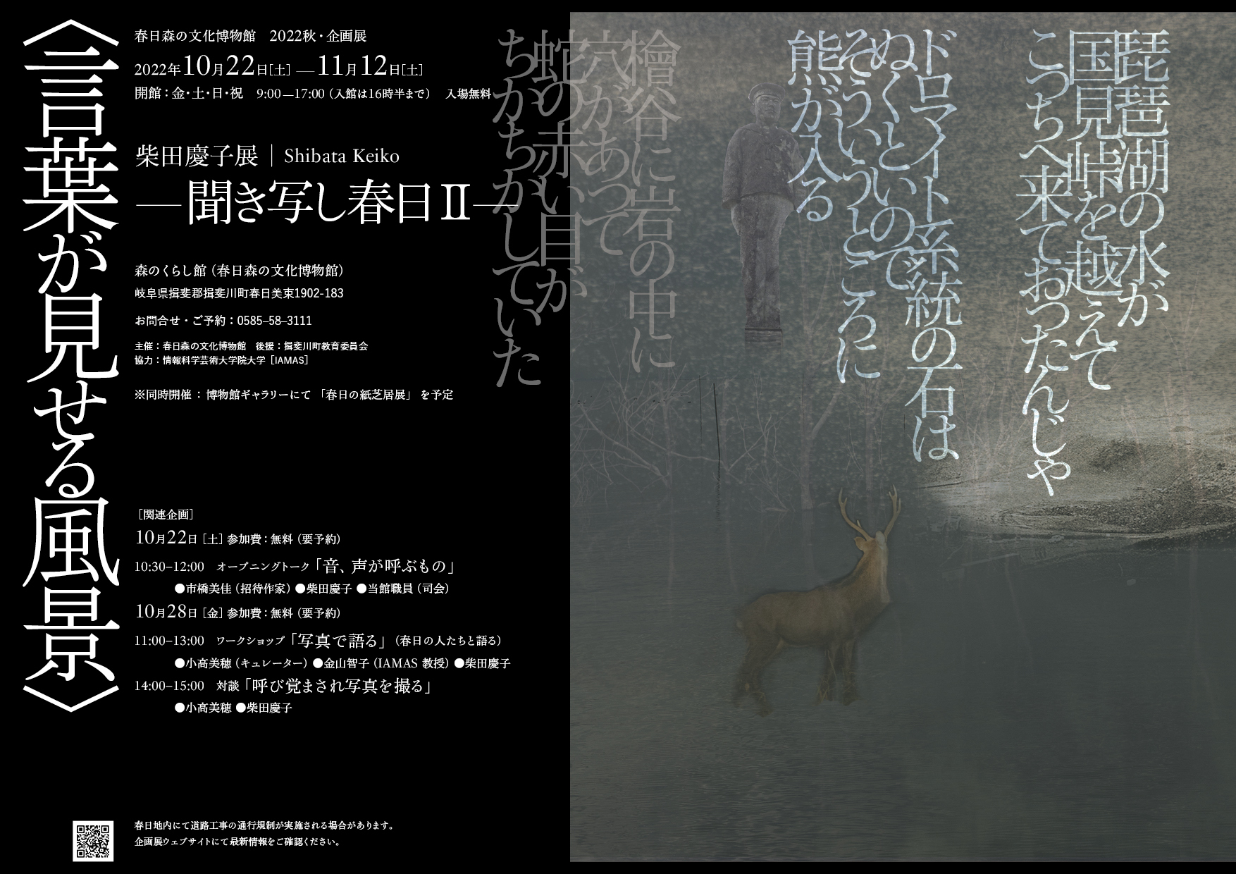 柴田慶子展　ー聞き写し春日2－の画像