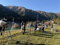 Lesson2の柵の設置の様子の写真