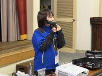 Lesson4の追い払い道具の紹介の様子の写真