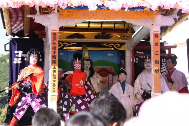 子ども歌舞伎昼写真